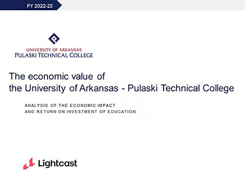 The Economic Value of UA - Pulaski Tech PowerPoint